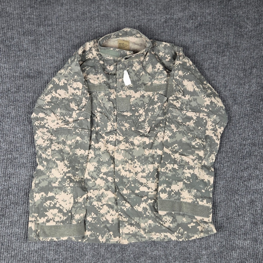 US Army Combat Uniform Jacket Medium‎ Short ACU Desert Digital Camo Military Men